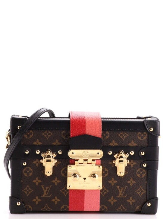 Louis Vuitton Handbags - MSRP$6500! Rare! Louis Vuitton Petite Malle Limited Edition Stripes Monogram LV